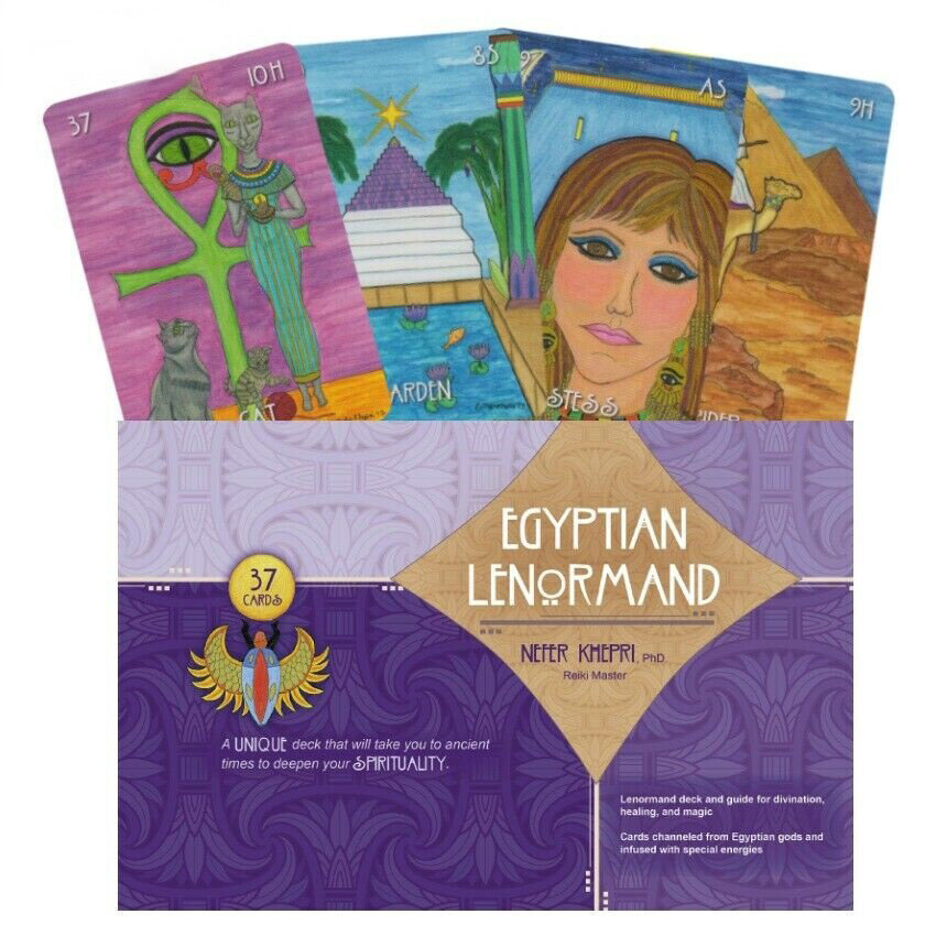 Taro kaardid The Egyptian Lenormand цена и информация | Esoteerika | hansapost.ee