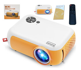 Kaasaskantav PROJEKTOR MINI LED FULL HD USB PROJEKTOR Zenwire A10 price and information | Projectors | hansapost.ee