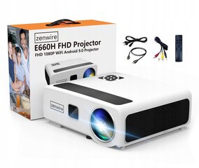 LED-projektor WiFi Android TV FULL HD 4K hind ja info | Projektorid | hansapost.ee