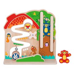 Puidust multifunktsionaalne õppetahvel Tooky Toy Montessori loomad price and information | Educational children's toys | hansapost.ee