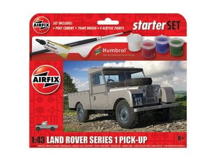 Подарочный набор Airfix - Land Rover Series 1 Pick-Up, 1/43, A55012 цена и информация | Конструкторы и кубики | hansapost.ee