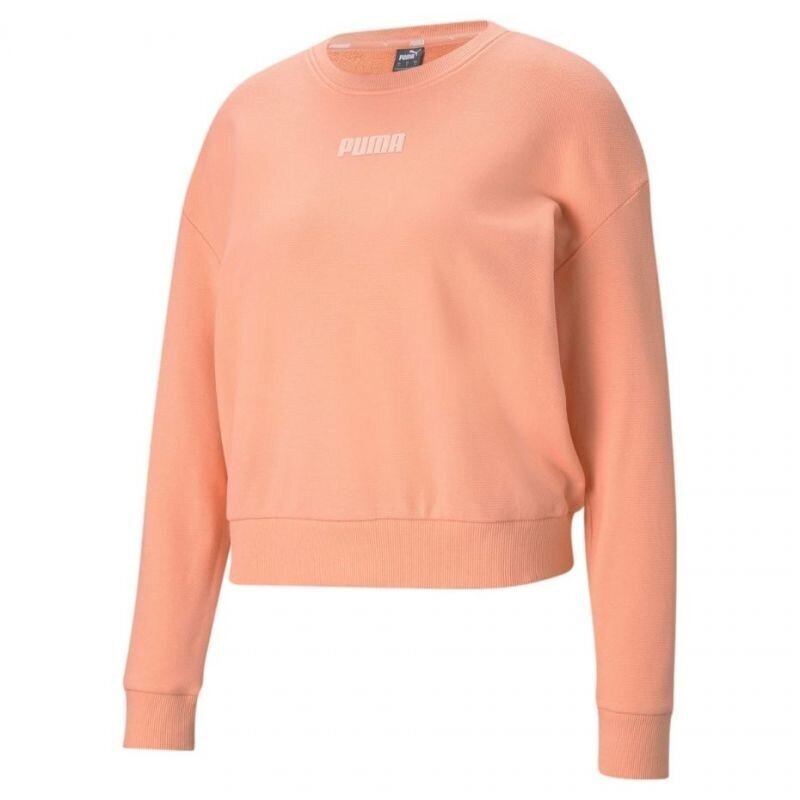 Naiste spordi dressipluus Puma Modern Basics Crew 58593226, oranž цена и информация | Spordiriided naistele | hansapost.ee