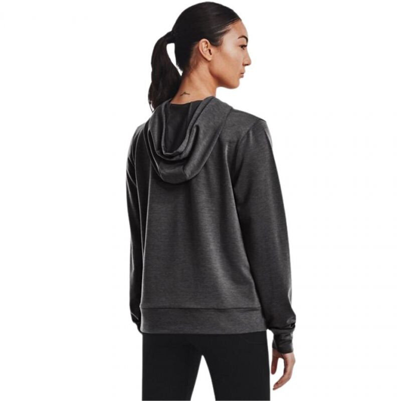 Naiste dressipluus Under Armour Rival Terry Hoodie 1369855 010, grafiitvärvid hind ja info | Spordiriided naistele | hansapost.ee