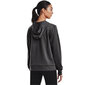 Naiste dressipluus Under Armour Rival Terry Hoodie 1369855 010, grafiitvärvid hind ja info | Spordiriided naistele | hansapost.ee