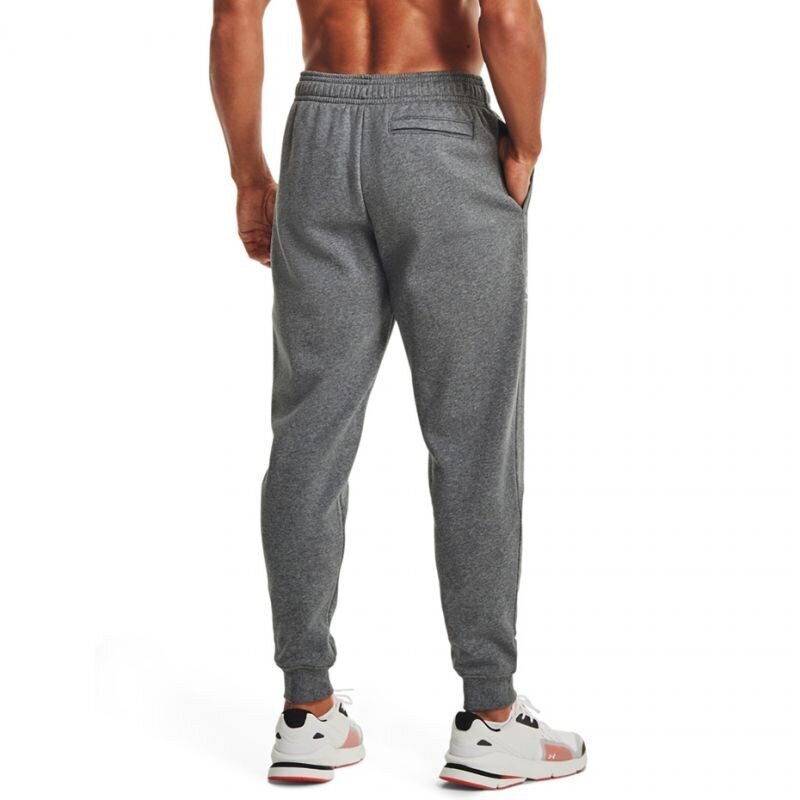 Meeste dressipüksid Under Armor Rival Fleece 3Logo Jogger Pants M 1357 131 012, halliid цена и информация | Spordiriided meestele | hansapost.ee