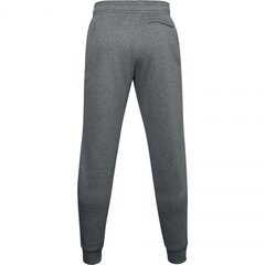 Meeste dressipüksid Under Armor Rival Fleece 3Logo Jogger Pants M 1357 131 012, halliid hind ja info | Spordiriided meestele | hansapost.ee