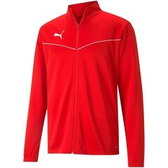 Meeste dressipluus P Puma teamRise Training Poly Jacket M 657392 01, punane hind ja info | Spordiriided meestele | hansapost.ee