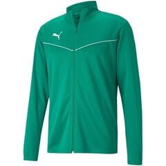 Meeste dressipluus P Puma teamRise Training Poly Jacket M 657392 05, roheline hind ja info | Spordiriided meestele | hansapost.ee