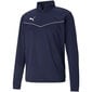 Puma Džemprid TeamRise 1/4 Zip Top Peacoa Blue 657394 06 hind ja info | Spordiriided meestele | hansapost.ee