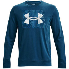 Meeste hüppaja Under Armor UA Rival Terry Logo Crew 1370391 458, sinine hind ja info | Spordiriided meestele | hansapost.ee