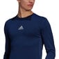 Meeste T-särk Adidas Compression Long Sleeve Tee M GU7338, sinine hind ja info | T-särgid meestele | hansapost.ee