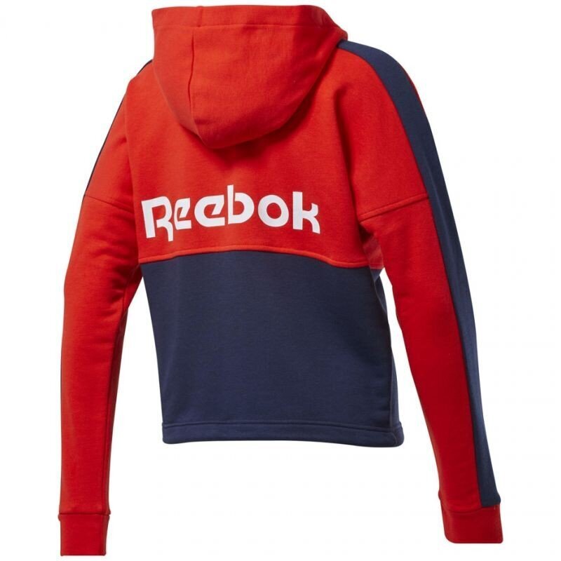 Kapuutsiga dressipluus naistele Reebok Te Linear Logo Ft W FT0901 цена и информация | Pusad naistele | hansapost.ee