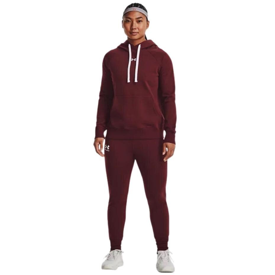 Naiste dressipluus Under Armour Rival Fleece HB Hoodie 1356317 690, bordoo цена и информация | Pusad naistele | hansapost.ee