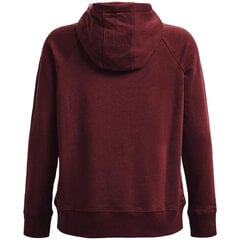 Женский джемпер Under Armour Rival Fleece HB Hoodie1356317 690, бордовый цена и информация | Женские толстовки | hansapost.ee