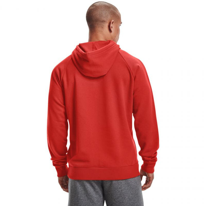 Meeste džemper Under Armor Rival Fleece Big Logo HD Sweatshirt M 1357093 839, punane hind ja info | Pusad meestele | hansapost.ee