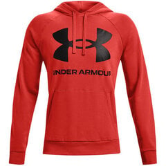 Джемпер мужской Under Armor Rival Fleece Big Logo HD Sweatshirt M 1357093 839, красный цена и информация | Мужские толстовки | hansapost.ee