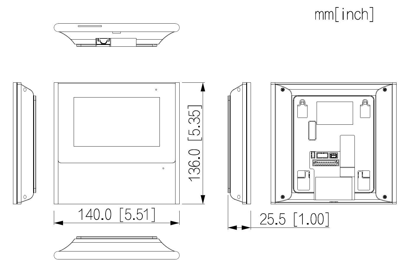 Sisepaneel Dahua VTH2611L-WP Wi-Fi, IP hind ja info | Uksekellad | hansapost.ee