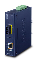 PLANET IP30 Industrial 10/100/1000BA network media converter 1000 Mbit/s Blue цена и информация | Коммутаторы (Switch) | hansapost.ee