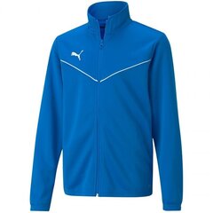 Laste spordipluus Puma teamRise Training Poly Jacket Jr 657393 02, sinine hind ja info | Kampsunid, vestid ja jakid poistele | hansapost.ee