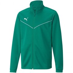 Джемпер для детей Puma teamRise Training Poly Jacket Jr 657393 05, зеленый цена и информация | Свитеры, жилетки, пиджаки для мальчиков | hansapost.ee