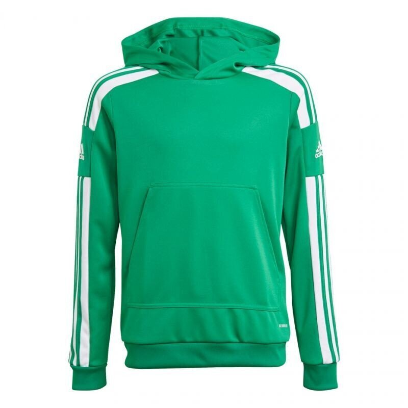 Laste dressipluus Adidas Squadra 21 Hoody Youth JR GP6432, roheline hind ja info | Kampsunid, vestid ja jakid poistele | hansapost.ee