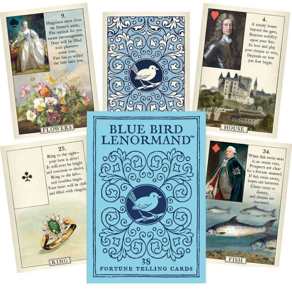 Taro kaardid Blue Bird Lenormand hind ja info | Esoteerika | hansapost.ee