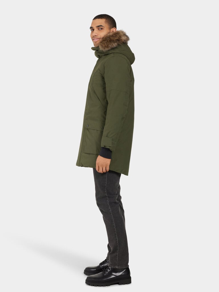 Didriksons meeste talveparka RICK, khaki hind ja info | Joped meestele | hansapost.ee