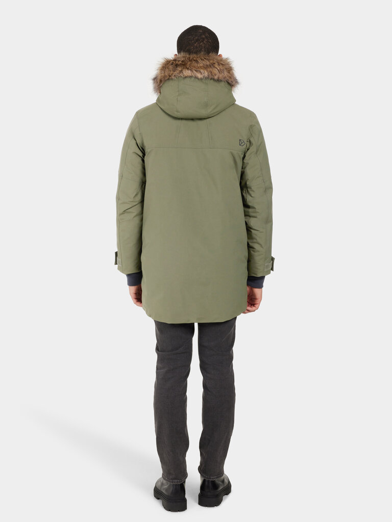 Didriksons meeste talveparka RICK, khaki hind ja info | Joped meestele | hansapost.ee