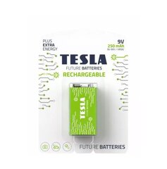 Aku Tesla 16090121 laetav 9V hind ja info | Tesla Baterries Elektriseadmed | hansapost.ee