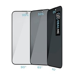 Obal:Me Privacy 5D Glass Screen Protector hind ja info | Obal:Me Mobiiltelefonid, fotokaamerad, nutiseadmed | hansapost.ee