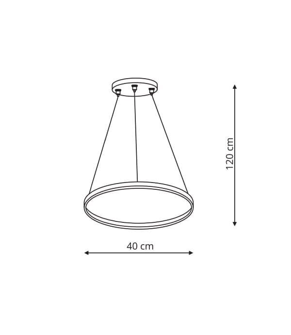 Kahjustatud pakendiga toode. Laelamp Light Prestige Ring S hind ja info | Kodusisustuskaubad defektiga pakendis | hansapost.ee