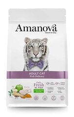 Amanova Adult Cat Fish Delicacy для взрослых кошек с рыбой, 1,5 кг цена и информация | Сухой корм для кошек | hansapost.ee