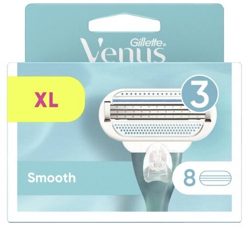 Raseerimispead naistele Gillette Venus Smooth, 8 tk hind ja info | Raseerimisvahendid | hansapost.ee