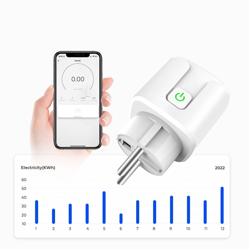 Smart Plug Wifi VA0010 VAYOX цена и информация | Nutiseadmed ja lisatarvikud | hansapost.ee