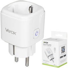 Smart Plug Wifi VA0010 VAYOX цена и информация | vayox Мобильные телефоны, Фото и Видео | hansapost.ee