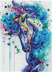 Teemantmosaiik Mystical Stallion, 35x25 cm price and information | Diamond painting kits | hansapost.ee