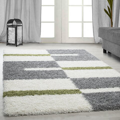 Vaip Ayyildiz Shaggy Gala Green 2505, 140x200 cm price and information | Vaibad | hansapost.ee