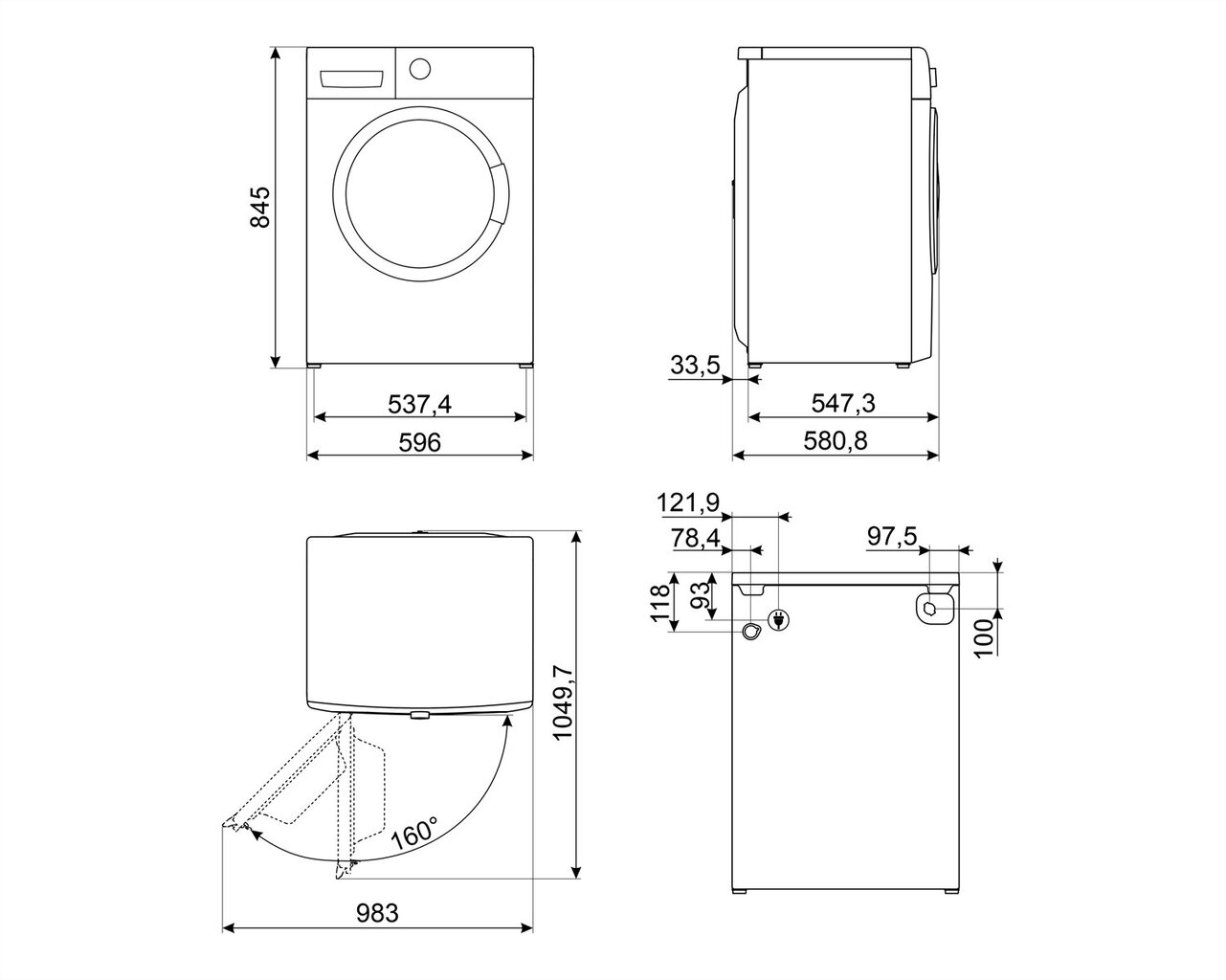 Smeg WNP04SEAES цена и информация | Pesumasinad | hansapost.ee