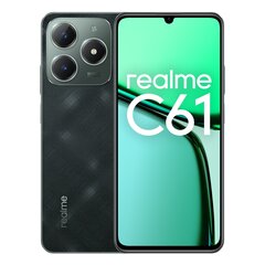 Realme C61 6/256GB темно-зеленый цена и информация | Мобильные телефоны | hansapost.ee