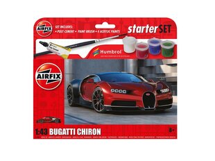 Airfix - Bugatti Chiron mudeli komplekt, 1/43, A55005 price and information | Klotsid ja konstruktorid | hansapost.ee