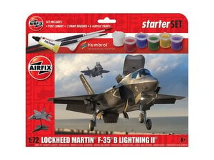 Airfix - Lockheed Martin F-35B Lightning II mudeli komplekt, 1/72, A55010 hind ja info | Klotsid ja konstruktorid | hansapost.ee