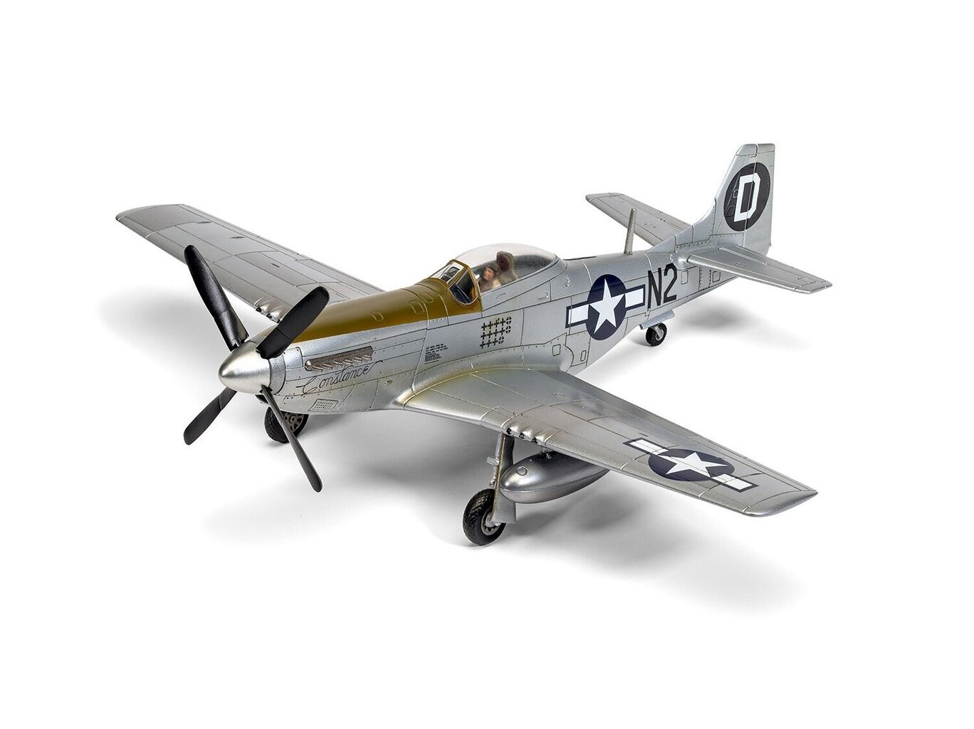 Airfix - North American P-51D Mustang mudeli komplekt, 1/72, A55013 цена и информация | Klotsid ja konstruktorid | hansapost.ee