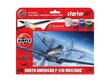 Airfix - North American P-51D Mustang mudeli komplekt, 1/72, A55013 цена и информация | Klotsid ja konstruktorid | hansapost.ee