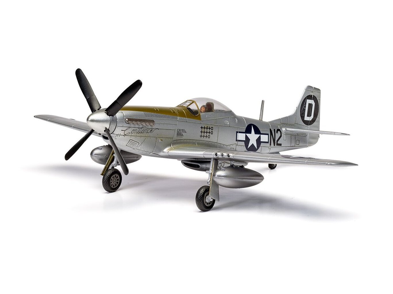 Airfix - North American P-51D Mustang mudeli komplekt, 1/72, A55013 цена и информация | Klotsid ja konstruktorid | hansapost.ee