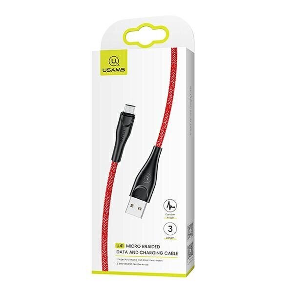 Usams SJ399USB02 hind ja info | Mobiiltelefonide kaablid | hansapost.ee