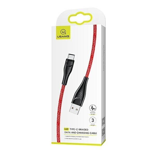 Usams SJ398USB02 цена и информация | Mobiiltelefonide kaablid | hansapost.ee