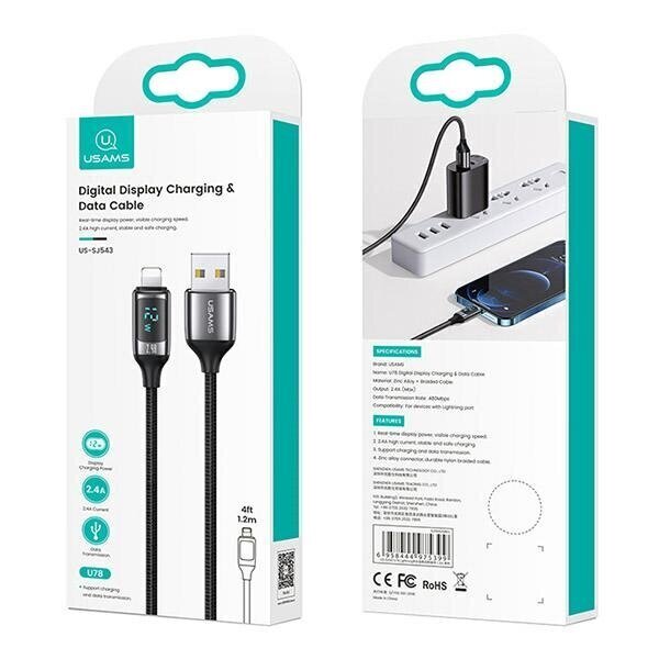 Usams SJ543USB01 price and information | Mobiiltelefonide kaablid | hansapost.ee