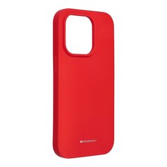 Telefoniümbris Mercury - iPhone 14 Pro, silikoon, punane price and information | Phone protective covers and cases | hansapost.ee