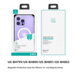 Чехол USAMS BH801 Ice-Magnet для iPhone 14max цена и информация | Чехлы для телефонов | hansapost.ee