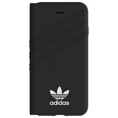 Adidas OR Booklet Case Suede iPhone 6 | 6S| 7 | 8 czarny|black 28597 цена и информация | Чехлы для телефонов | hansapost.ee